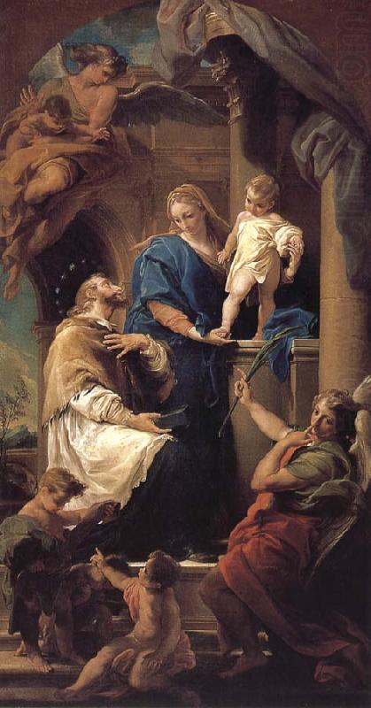 Notre Dame, and the Son in St. John s Nepomuk, Pompeo Batoni